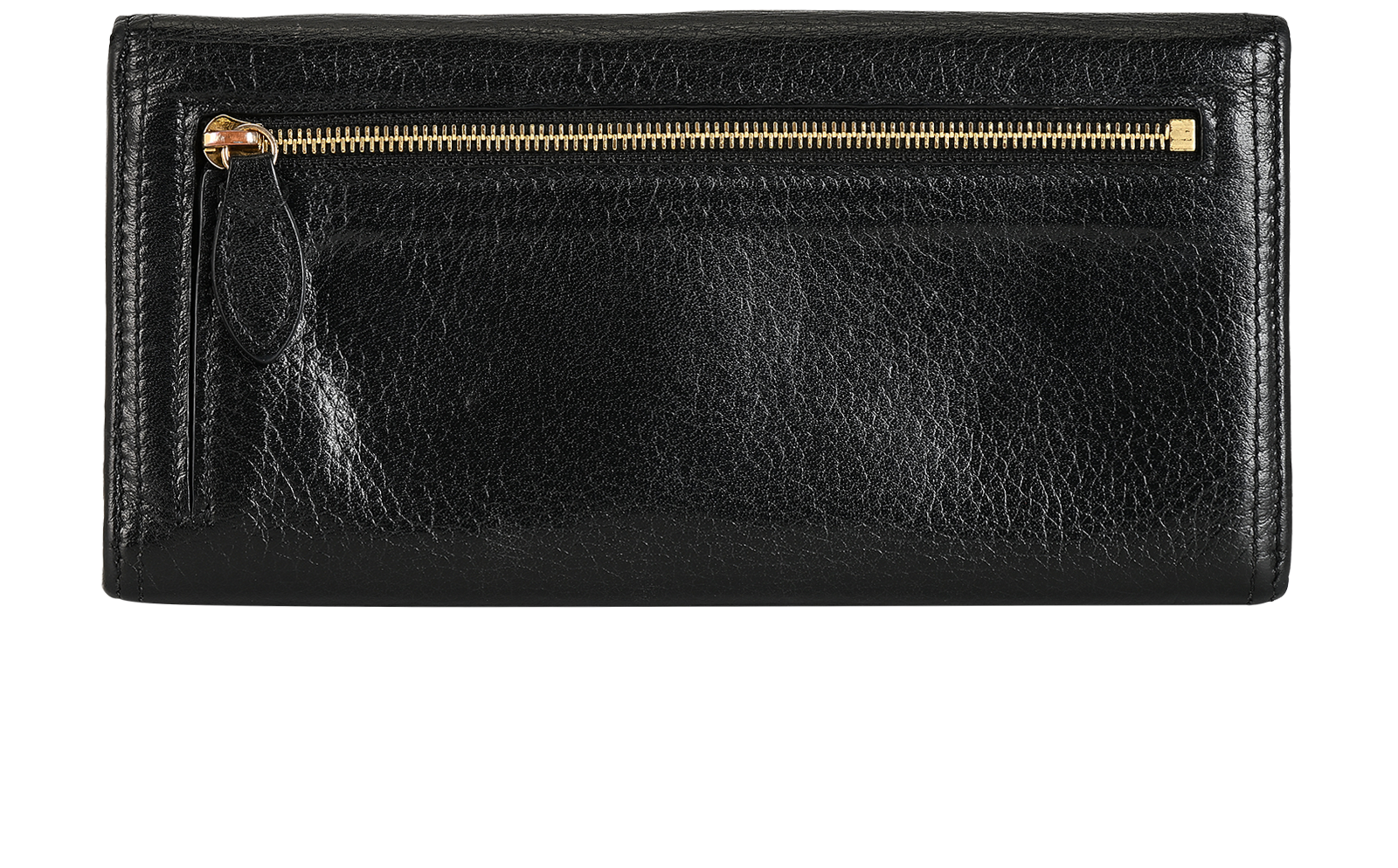 Mulberry Daria Continental Wallet, &pound;75, Accessories, Black, Leather, Back view